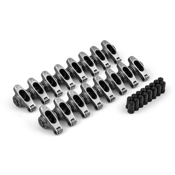 Speedmaster® PCE261.1258 Pontiac 265 350 400 455 1.65 Ratio 7/16" Stainless Steel Roller Rocker Arms