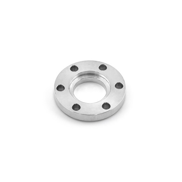Speedmaster® PCE466.1007 Supercharger Snout / Crank Pulley Spacer w/ Hardware Billet Aluminum 0.465" Thick