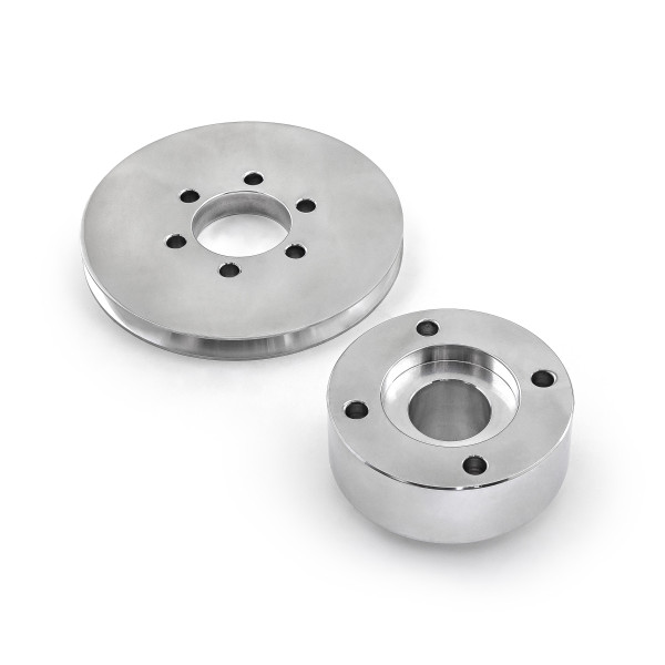 Speedmaster® PCE239.1026 Ford SB 289 302 Windsor Supercharger Crank Hub 1v Groove Accessory Drive Pulley
