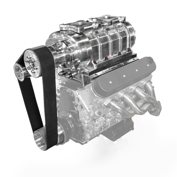 Speedmaster® PCE460.1015 Chevy GM LS1 Complete 6-71 Roots Supercharger Blower Kit