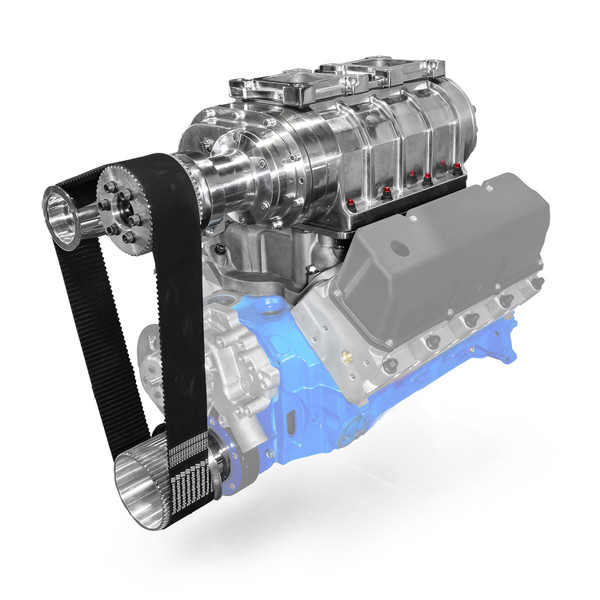 Speedmaster® PCE460.1017 Ford 302 351C Cleveland 3V 4V Complete 6-71 Roots Supercharger Blower Kit