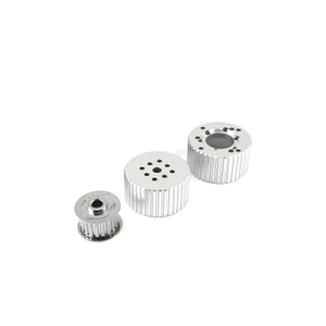 Short Gilmer Crank Alternator and Water Pump Pulleys Only
