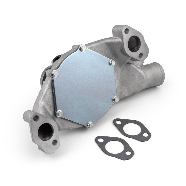 Speedmaster® PCE195.1010.01 Chevy BBC 454 Straight Impeller High Volume Aluminum Short Water Pump Satin