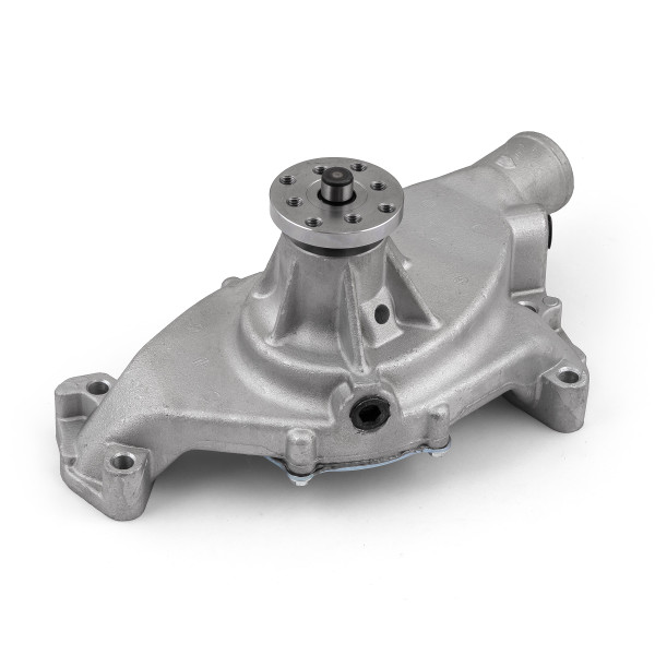 Speedmaster® PCE195.1010.01 Chevy BBC 454 Straight Impeller High Volume Aluminum Short Water Pump Satin