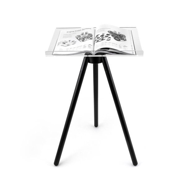 Speedmaster® 1-725-001 Speedmaster Lucite Acrylic Tripod Sumo Catalog Book Stand