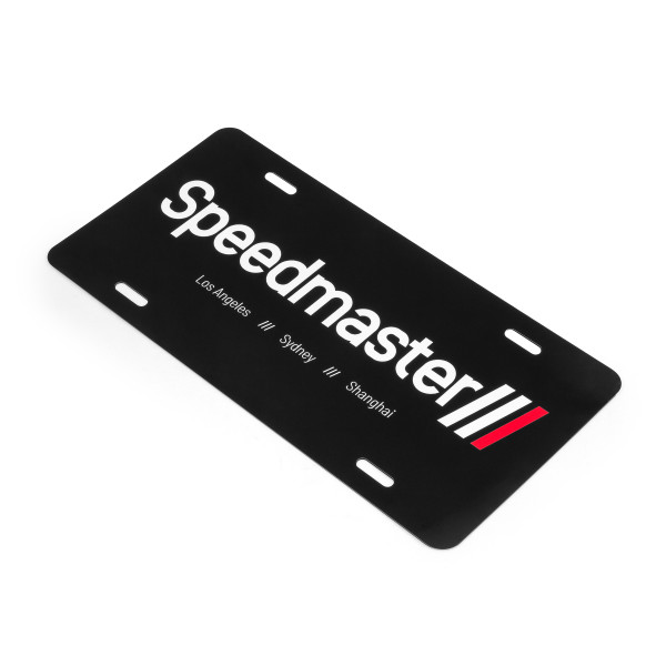 Speedmaster® 1-729-001-01 Speedmaster Aluminum License Plate for Vehicles