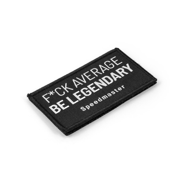 Speedmaster® 1-534-006 2" x 3.5″ Speedmaster Be Legendary Velcro Patch