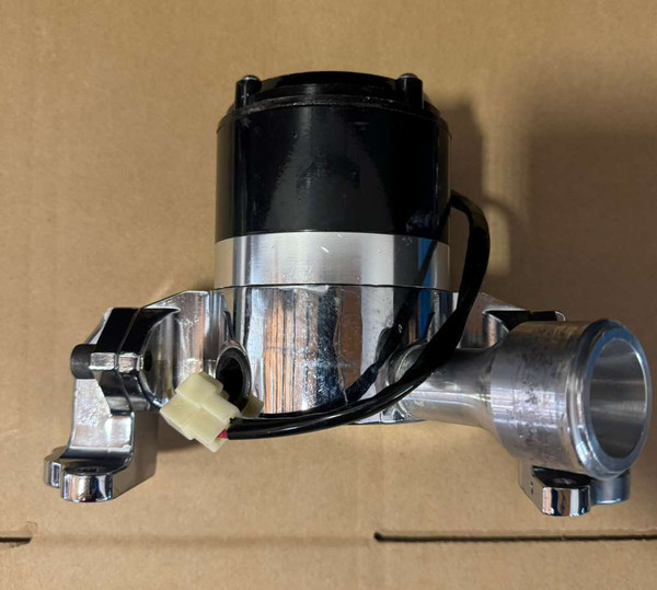 Speedmaster : Outlet® OUT-29372783 Ford 351C Cleveland 35+ Gpm Electric Water Pump Chrome & Plate
