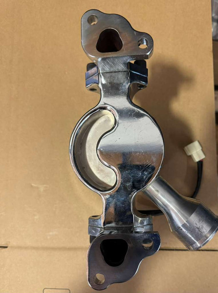 Speedmaster : Outlet® OUT-29372783 Ford 351C Cleveland 35+ Gpm Electric Water Pump Chrome & Plate
