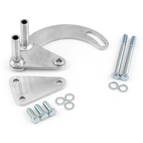 Speedmaster® PCE233.1001 Chevy SBC 350 Long Water Pump Lwp Power Steering Bracket Kit Chrome