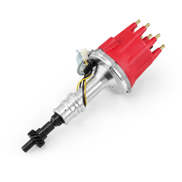 Speedmaster® PCE376.1226.04 Ford 289 302 Windsor 8020 Series Pro Billet Ready to Run Distributor w/ Vacuum