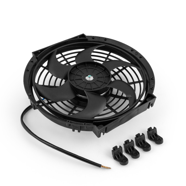 Speedmaster® PCE185.1003 10" Reversable 12V 'S' Blade Radiator Electric Thermo Fan
