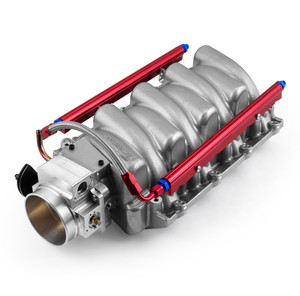 Chevy LS1 LS2 LS6 Polished Aluminum Intake Manifold with 102mm Throttle Body
