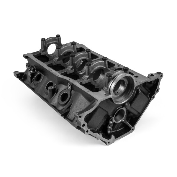 Speedmaster® 1-286-016-01 Ford 302W Windsor B-4.000 M-302W DH-8.211 2-Bolt Billet Main Iron Engine Block