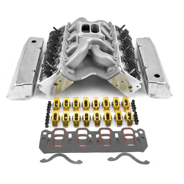 Speedmaster® PCE435.1042 Ford 351C Cleveland Hyd Roller Cylinder Head Top End Engine Combo Kit