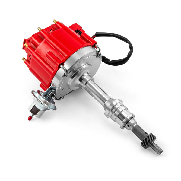 Accel, Speedmaster® PCE385.1033 Ford SB 289 302 Windsor HEI Distributor Accel Spark Plug Wire Ignition Combo Kit