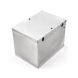 Universal Fabricated Polished Aluminum Battery Box and Relocation Kit