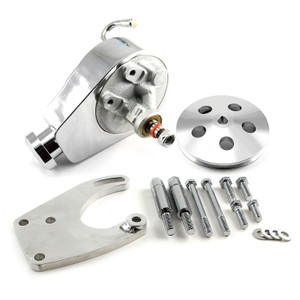 Ford SB 289 302 Windsor Power Steering Pump, Bracket & 1 V Groove Pulley Kit