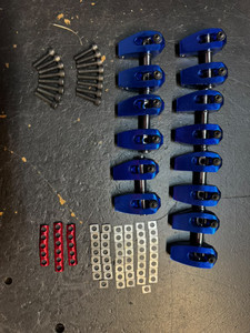 Chevy GM LS7 Adjustable Pedestal Mount 1.8 Ratio Aluminum Shaft Rocker Arms
