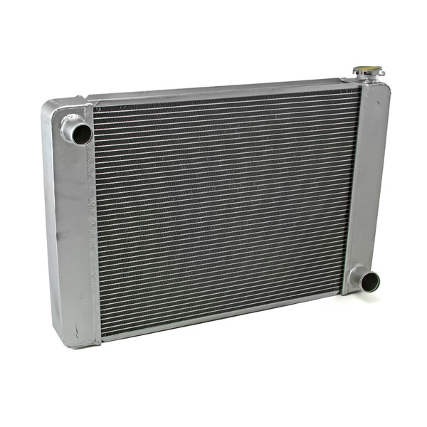 Speedmaster : Outlet® OUT-29757358 Gm Chevy 28x19x2.2 Aluminum Radiator (TL-BR O/Lets) Non Polished