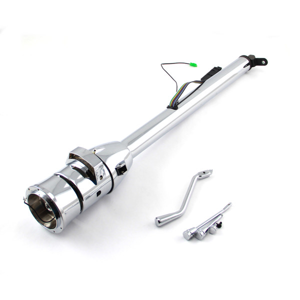 Speedmaster : Outlet® OUT-29776050 33" Column Shift Tilt Steering Column With Steering Wheel Adapter
