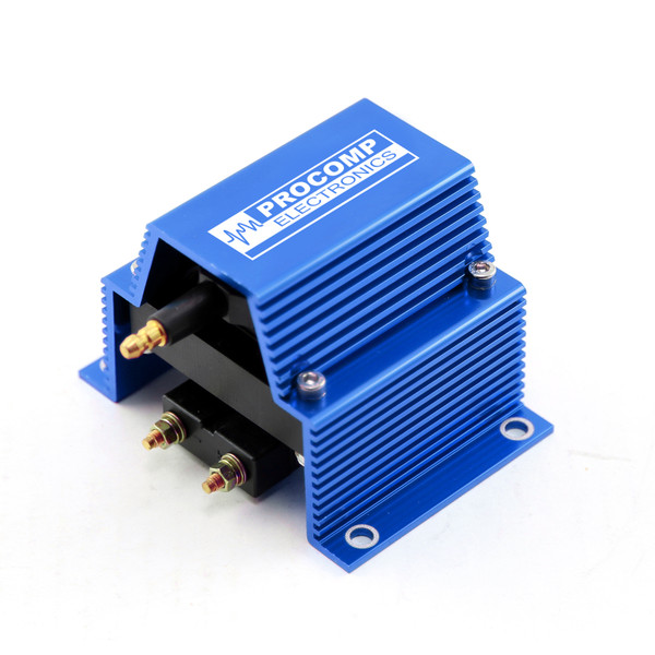 Speedmaster : Outlet® OUT-29797696 Universal Pc91 12V High Output External Male E-Core Ignition Coil - Blue