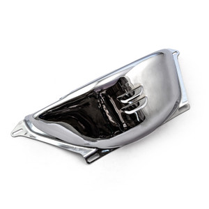 Chevy Gm Turbo Th350 400 Flywheel Dust Cover Chrome (2 7/8" Starter Slot)