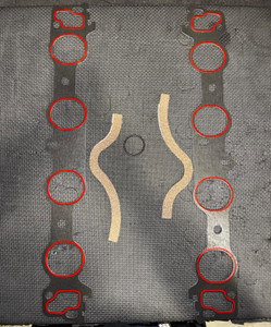 Ford 429 460 FEL-PRO Exhaust Gasket Set 1968-1987